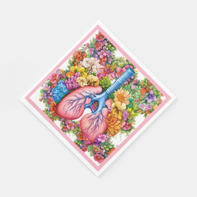 Servilleta De Papel Bonitos pulmones (Esquina)