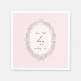 Servilleta De Papel Bonjour Bebe Patisserie Francesa Fiesta de cumplea