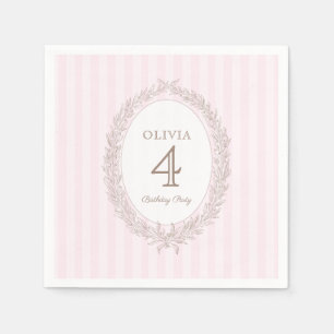 Servilleta De Papel Bonjour Bebe Patisserie Francesa Fiesta de cumplea