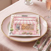 Bonjour Café Parisino Bebe Rosa Baby Shower
