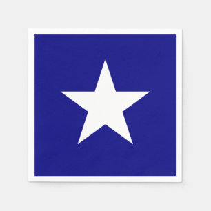 Servilleta De Papel Bonnie Blue Flag Estrella Blanca