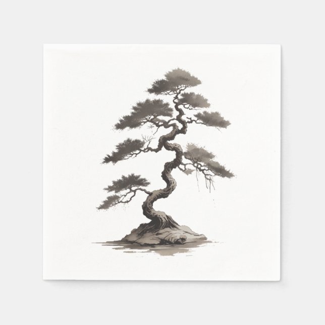 Servilleta De Papel Bonsai (Anverso)