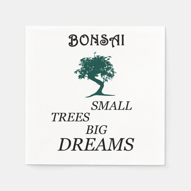 Servilleta De Papel Bonsai (Anverso)