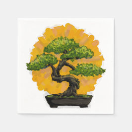 Servilleta De Papel Bonsai Tree Lover