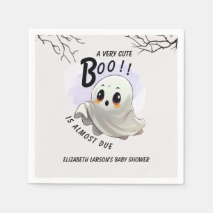 Servilleta De Papel Boo Baby Shower Halloween tema Fiesta Cute