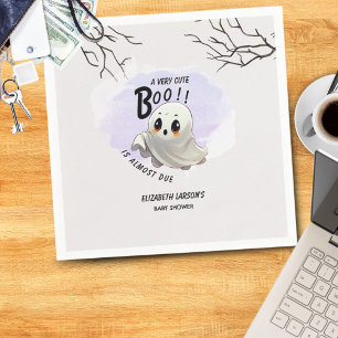 Servilleta De Papel Boo Baby Shower Halloween tema Fiesta Cute