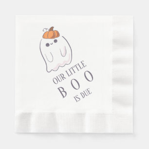 Servilleta De Papel Boo debe ser personalizado, servilletas de calabaz
