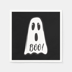 Servilleta De Papel ¡BOO! Disfraz de fantasma lindo y espeluznante par