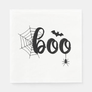 Servilleta De Papel Boo Fantasma de Halloween Lindo Familiar de Hallow
