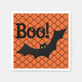 Servilleta De Papel ¡Boo! Fiesta de Bat Halloween