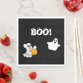 Servilleta De Papel Boo Halloween