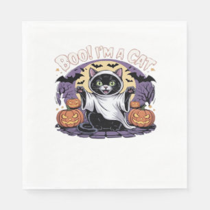 Servilleta De Papel Boo, soy una camiseta sobredimensionada para gato