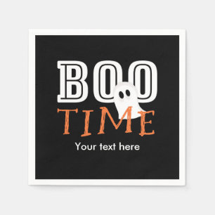 Servilleta De Papel BOO TIME Halloween Ghost Fiesta Napkins
