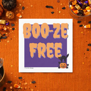 Servilleta De Papel Boo‑ze Free Fiesta de Halloween Sobria