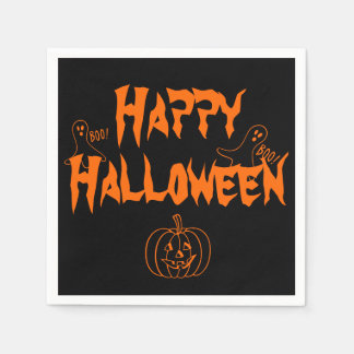 Servilleta De Papel Booing Happy Halloween