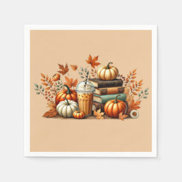 Servilleta De Papel Bookish Fall