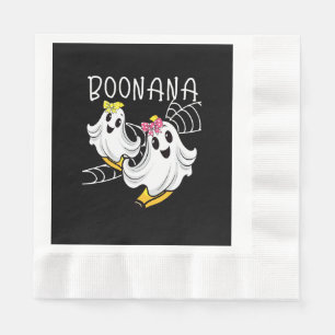 Servilleta De Papel Boonana Fantasma Lindo Plátano Halloween