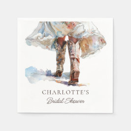 Servilleta De Papel Boots Nodal Shower Napkins