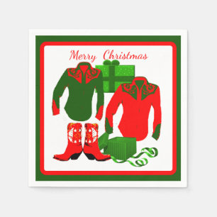 Servilleta De Papel Boots y Camisetas occidentales de Cowgirl Rodeo