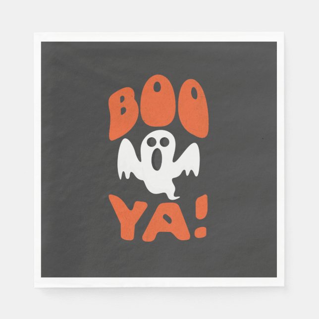 Servilleta De Papel ¡Booya! Halloween Scary Goblin Halloween (Anverso)