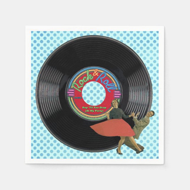 Servilleta De Papel Bop 'Hasta que te sueltes (Anverso)