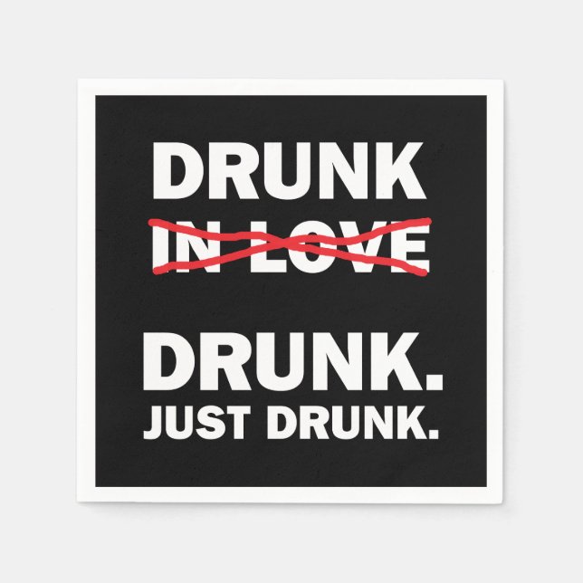 Servilleta De Papel Borracho (Anverso)