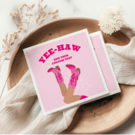 Servilleta De Papel Botas de Vaquera Personalizadas a Medida