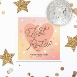 Servilleta De Papel Botas de Vaquero del Último Rodeo Fiesta de Desped