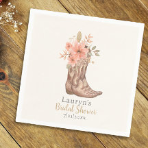 Botas Florales Rosadas Fiesta de Despedida de Solt