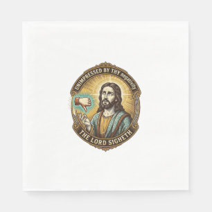 Servilleta De Papel Botón de no me gusta de Jesús Redes sociales Hater