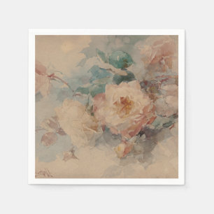 Servilleta De Papel Bouquet de Rosas - Franz Bischoff