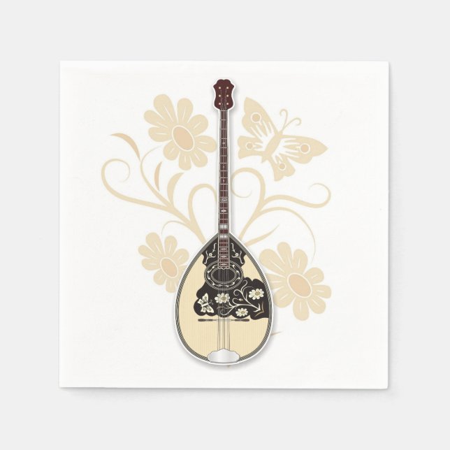 Servilleta De Papel Bouzouki (Anverso)
