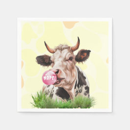 Servilleta De Papel Bovino Divino Haz Tu Propio Personalizado
