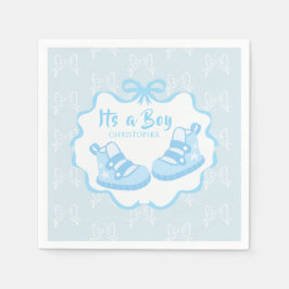 Servilleta De Papel Bow Ribbon es un chico