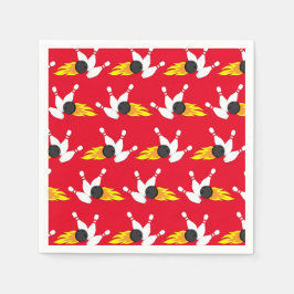 Servilleta De Papel Bowling Niños Fiesta de cumpleaños Deportes