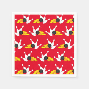 Servilleta De Papel Bowling Niños Fiesta de cumpleaños Deportes