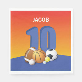 Servilleta De Papel Boy 10.º Balls Deportiva