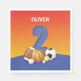 Servilleta De Papel Boy 2.º Balls Deportiva