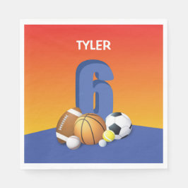 Servilleta De Papel Boy 6.º Balls Deportiva