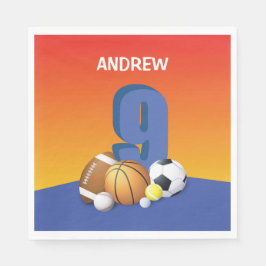 Servilleta De Papel Boy 9.º Balls Deportiva