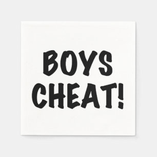 Servilleta De Papel Boys Cheat