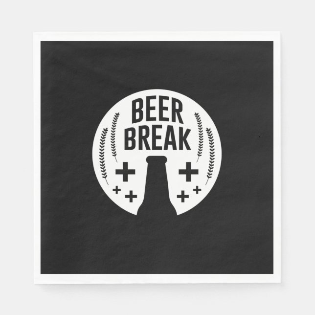 Servilleta De Papel Brecha de cerveza (Anverso)