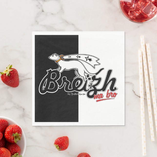 Servilleta De Papel Breizh ma bro (In situ)