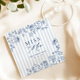 Servilleta De Papel Bridal Shower Brunch Napkins Something Blue Decor