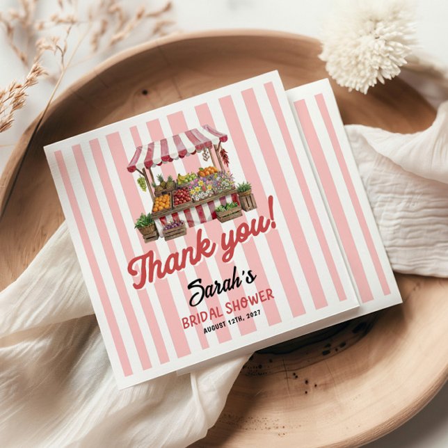 Servilleta De Papel Bridal Shower Fresh Off The Market  (Subido por el creador)