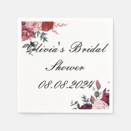 SERVILLETA DE PAPEL BRIDAL SHOWER NAPKIN