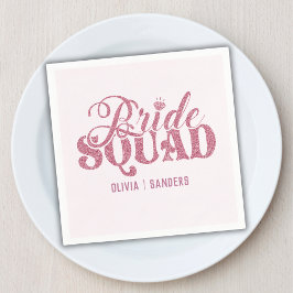 Servilleta De Papel Bride Squad Bright Pink