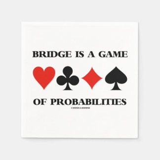 Servilleta De Papel Bridge es un juego de juegos de cartas de probabil