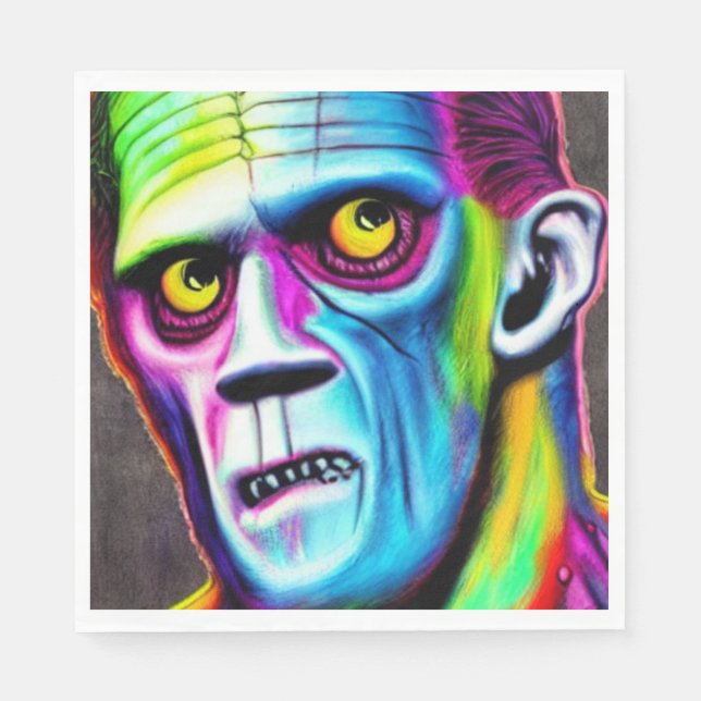 Servilleta De Papel Bright Frankenstein (Anverso)