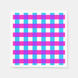 Servilleta De Papel Bright Gingham Napkins
